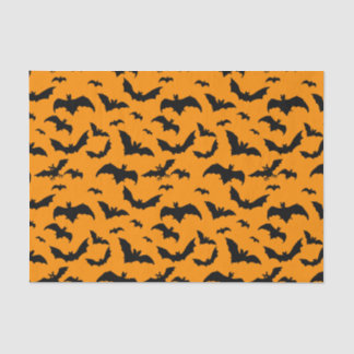 Spooky Black Bats voor Halloween Tissuepapier