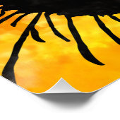 Spooky Black Cat Halloween Perfect Poster (Hoek)