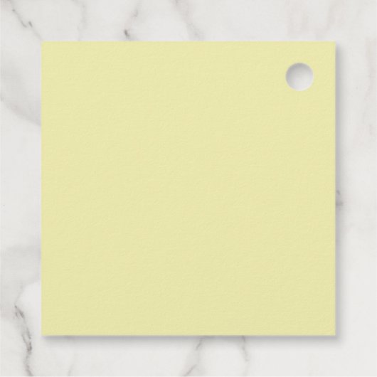 Spooky Black Cat op Picket Fence Bedankjes Labels (Achterkant)