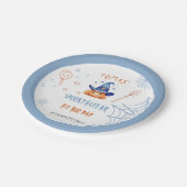 Spooky Boo Day Halloween Boy Birthday Bord (Gekanteld)