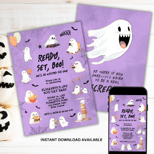 Spooky Boo-Day Party Kaart