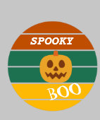 Spooky Boo Enfants Halloween (Ourlet)