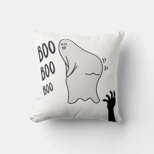 Spooky Boo Ghost Halloween Funny Novelty Shirt Kussen