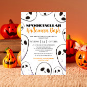 Spooky Boo Haunted house Halloween bash party Kaart