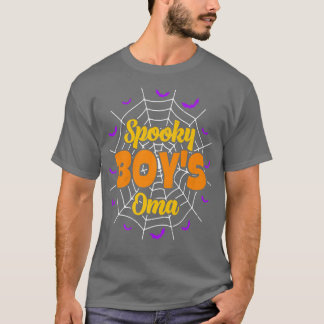 Spooky Boy's Oma Mam Spooky Halloween Costume 29 T-shirt