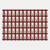 Spooky Branch Retro Deco Fusion Inpakpapier Vel (Voorkant)