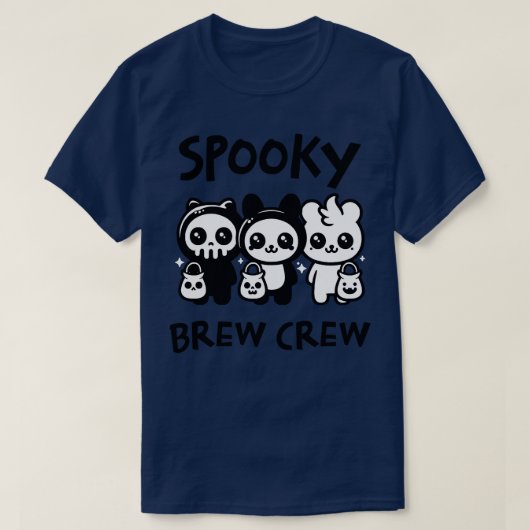 Spooky Brew Crew TShirt 1 (Design voorkant)