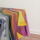 Spooky Bull Terrier Halloween heks en pompoen Tafelkleed (Voorbeeld)