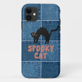 Spooky Cat iPhone Case (Achterkant)