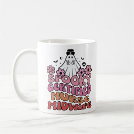 Spooky Certified Nurse Midechtgenote Women Nurses Koffiemok