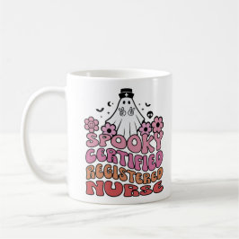 Spooky Certified Registered Nurse Women Koffiemok