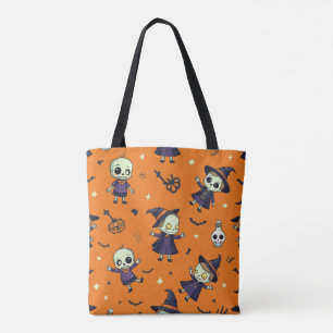 Spooky Chic Halloween kussen - angstaanjagend fees Draagtas