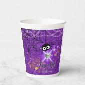 Spooky Chic Halloween Party Paper Cup Papieren Bekers (Achterkant)