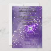 Spooky Chic Halloween Party Uitnodiging (Achterkant)