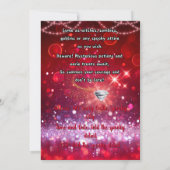 Spooky Chic Halloween Party Uitnodiging (Achterkant)