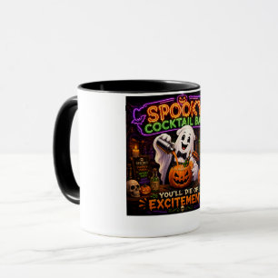 Spooky Cocktail Bar Halloween Geest Mok