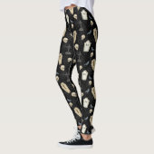 Spooky Coffin en Raven Halloween Leggings (Links)