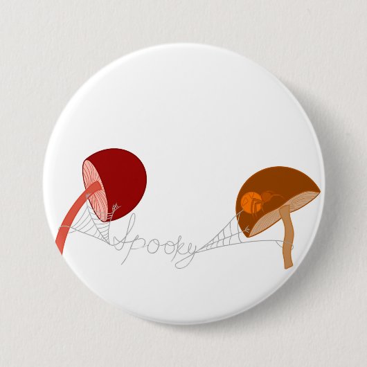 Spooky Cozy Button (Voorkant)