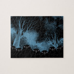 Spooky Crows Puzzle Legpuzzel