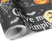 Spooky & Cute Halloween Wrapping Paper Cadeaupapier (Rol Hoek)