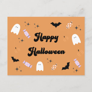 Spooky Cute Happy Halloween Briefkaart