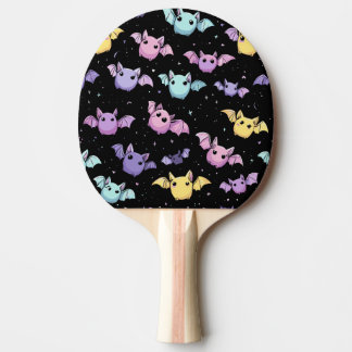 Spooky Cute Pastel Bats – Kawaii Gothic Style Tafeltennisbatje