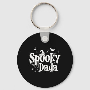 Spooky Dada Witch Funny Halloween Kostuum Dad Gran Sleutelhanger