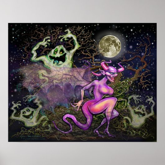 Spooky Dance Poster (Voorkant)