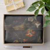 Spooky Dark Flowers Scene Tissuepapier (Geschenk)