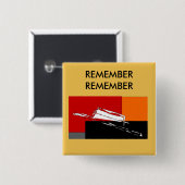 Spooky Dark Pet Pin Vierkante Button 5,1 Cm (Voorkant /achterkant)