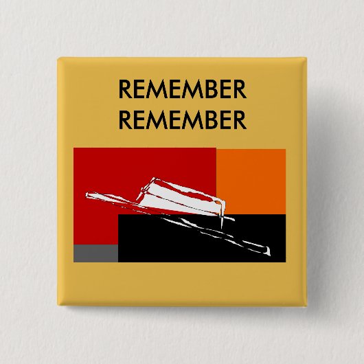 Spooky Dark Pet Pin Vierkante Button 5,1 Cm (Voorkant)