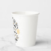 Spooky Doodle Halloween Paper Cups Papieren Bekers (Links)