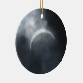 Spooky Eclipse Storm Clouds 2017 Keramisch Ornament (Rechts)