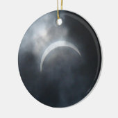 Spooky Eclipse Storm Clouds 2017 Keramisch Ornament (Links)