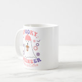 Spooky Engineer draait op koffie Koffiemok (Voorkant links)