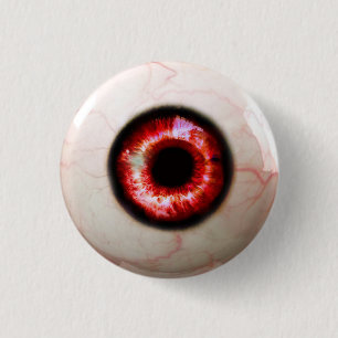 Spooky Eye - Halloween Ronde Button 3,2 Cm