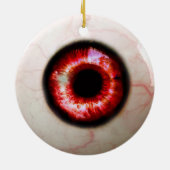 Spooky Eyeball Keramisch Ornament (Achterkant)