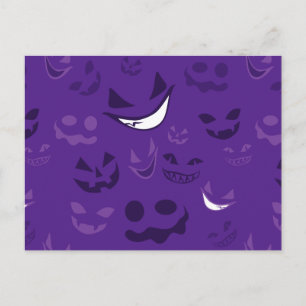 Spooky Faces Briefkaart