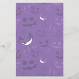 Spooky Faces Briefpapier