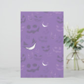 Spooky Faces Briefpapier (Staand voorkant)