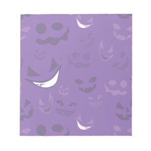 Spooky Faces Notitieblok