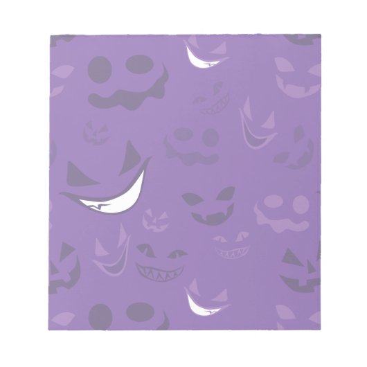 Spooky Faces Notitieblok (Voorkant)