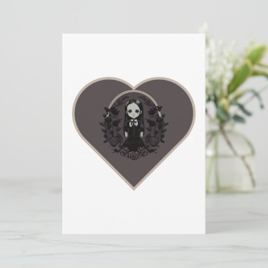 "Spooky family" collectie Kaart (Staand voorkant)