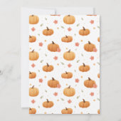 Spooky First Birthday Time Capsule Kaart (Achterkant)