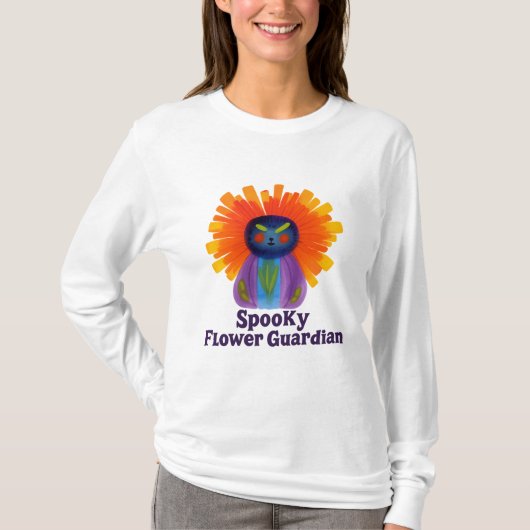 Spooky Flower Guardian T-shirt (Voorkant)