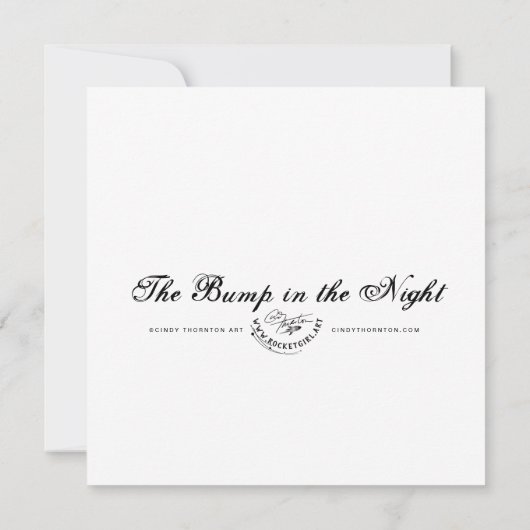 Spooky Forest - Mini Print (Achterkant)