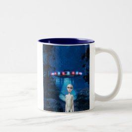 Spooky Forest UFO naaste ontmoet Mok