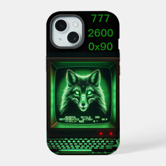 Spooky Fox Robot iPhone 15 Hoesje