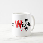 Spooky Fun: 'Go Witches' Halloween 🧙‍♀️🎃 Koffiemok (Voorkant rechts)