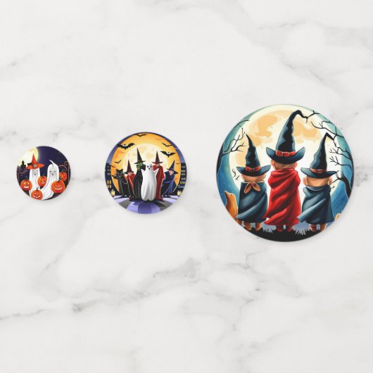 Spooky Fun Halloween Confetti (Achterkanten)